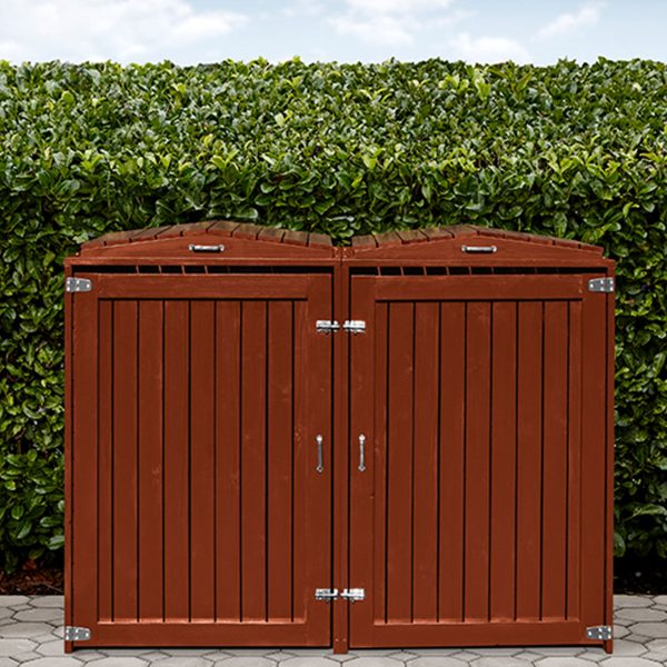 Burford Double Wheelie Bin Storage