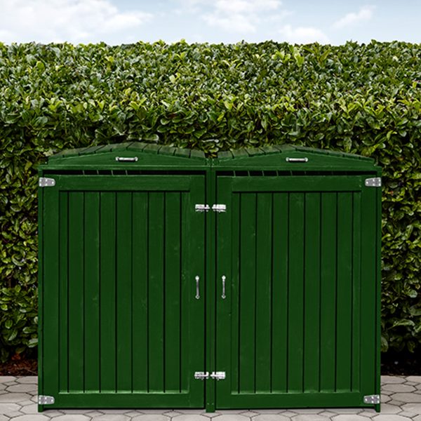 Burford Double Wheelie Bin Storage