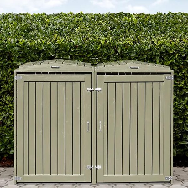 Burford Double Wheelie Bin Storage