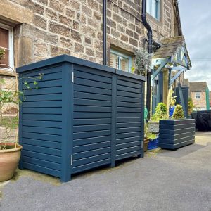 Cotswold Double Wheelie Bin Storage