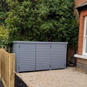 Cotswold Triple Wheelie Bin Store