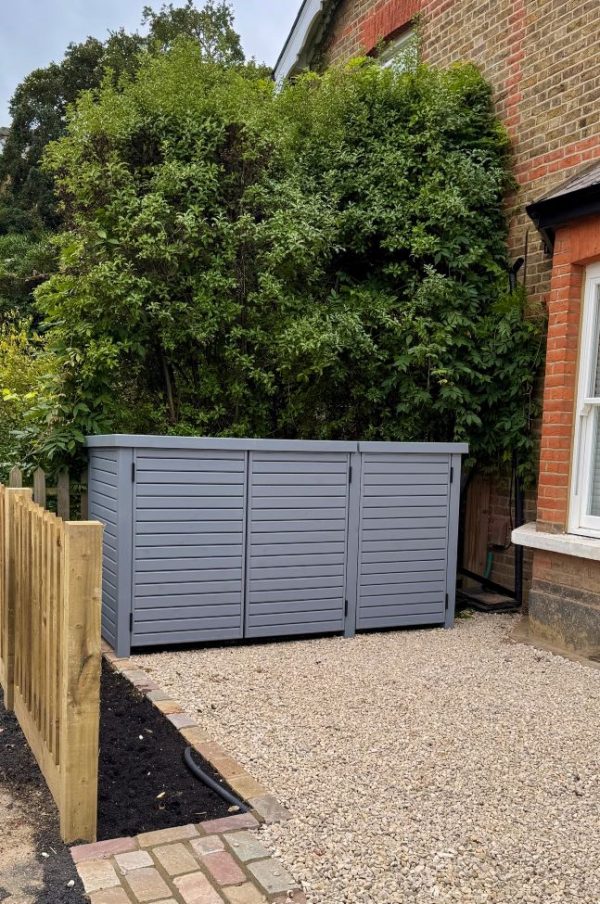 Cotswold Triple Wheelie Bin Store