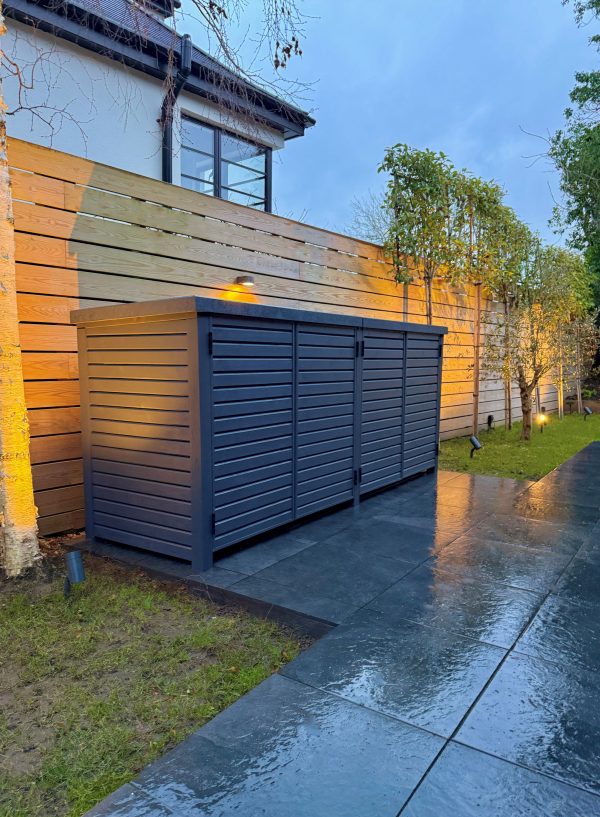 Cotswold Quadruple Wheelie Bin Store