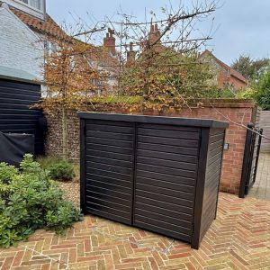 Cotswold Double Wheelie Bin Storage