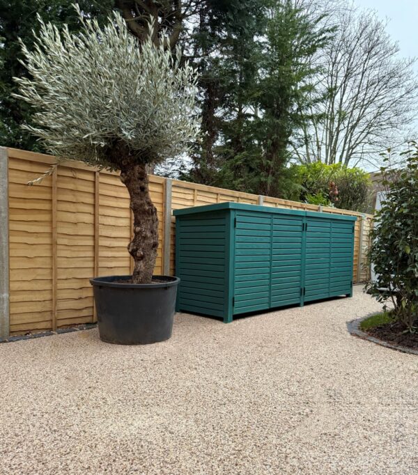 Cotswold Quadruple Wheelie Bin Store