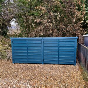 Cotswold Quadruple Wheelie Bin Store