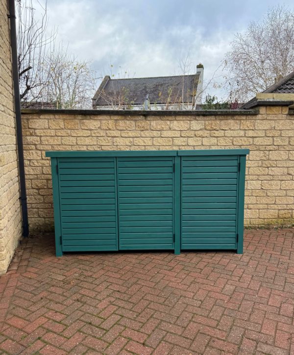 Cotswold Triple Wheelie Bin Store