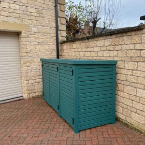 Cotswold Triple Wheelie Bin Store