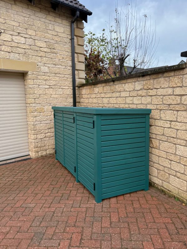 Cotswold Triple Wheelie Bin Store