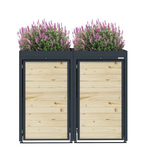 Elveden Combination Wheelie Bin Storage