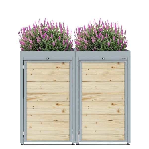 Elveden Combination Wheelie Bin Storage