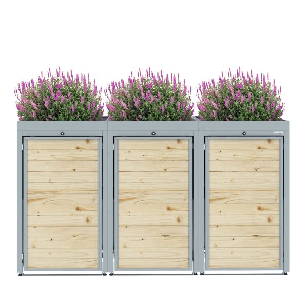 Elveden Combination Wheelie Bin Storage