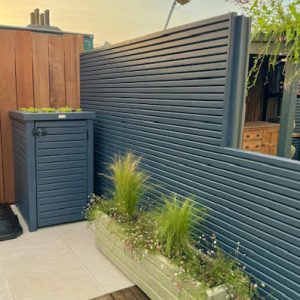 Burford Double Wheelie Bin Storage